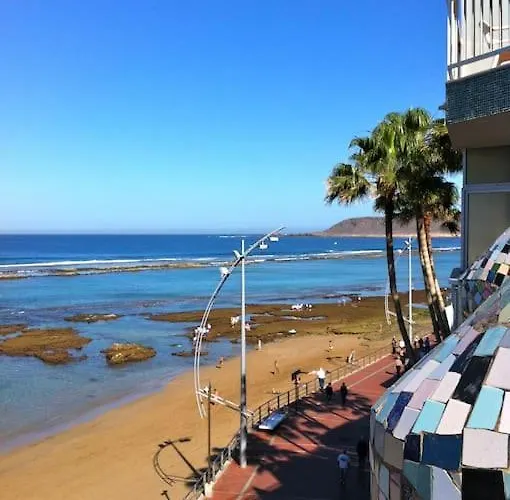 Sunrise-sunset Amazing Seaviews Canteras 아파트 라스팔마스