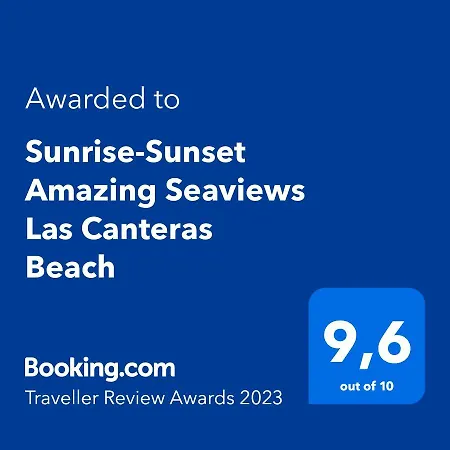 Sunrise-sunset Amazing Seaviews Canteras Apartamento *